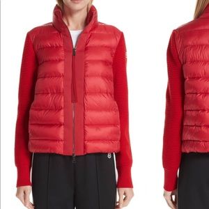 Moncler Quilted Knit Jacket